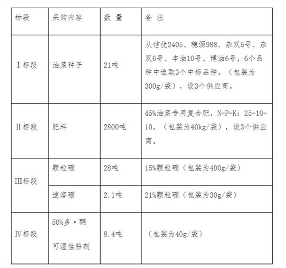 內(nèi)容及標段設(shè)置